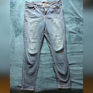 Levi Strauss High Rise Skinny Jeans